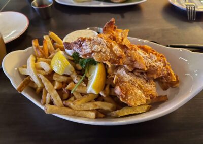 Local Restaurant's Fish & Chips