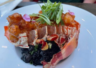 Lobster With Ink Rice